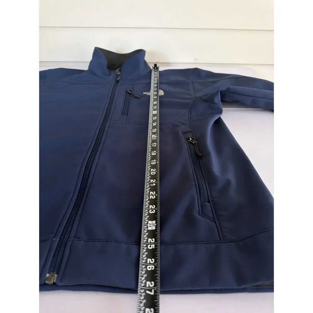 Vintage Y2K The North Face TNF Apex Bionic Softshell Jacket Mens M Navy Fleece